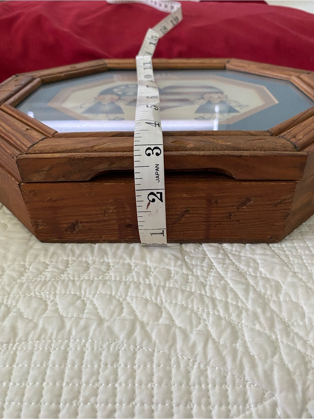 Vintage Wooden Box With Compartments
In Excellent Condition For The Age - Picture 11 of 14
